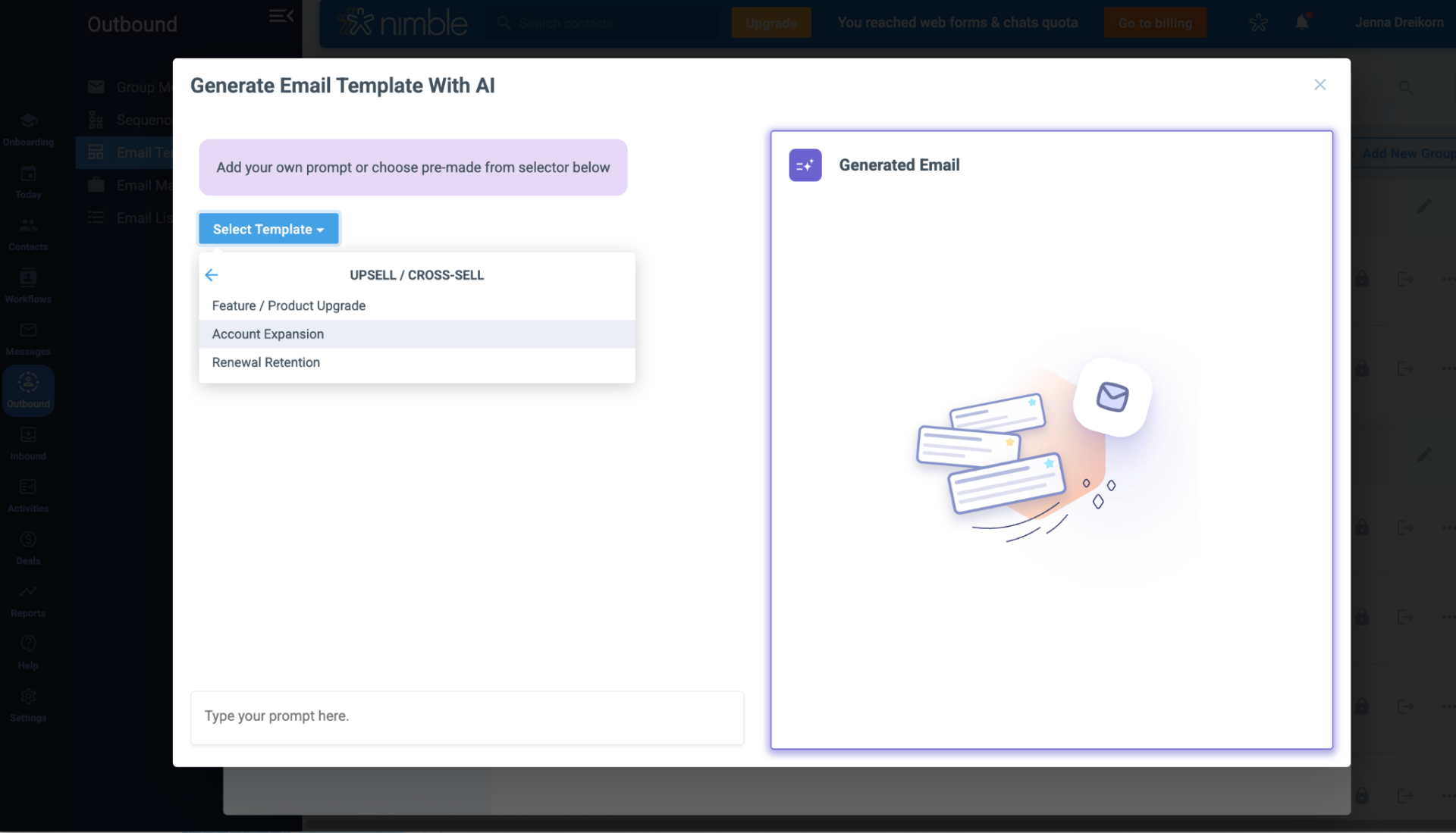 Nimble's AI Email Marketing Replaces Your Entire Marketing Stack for $45 a Month 1 AI email marketing - nimble ai features