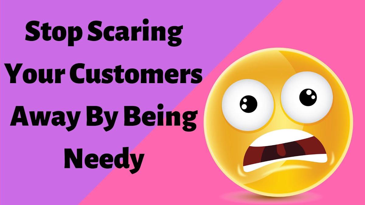 'Video thumbnail for How To Stop Being Needy In Business | Tips To Attract Tons Of Customers To Your Etsy Shop'
