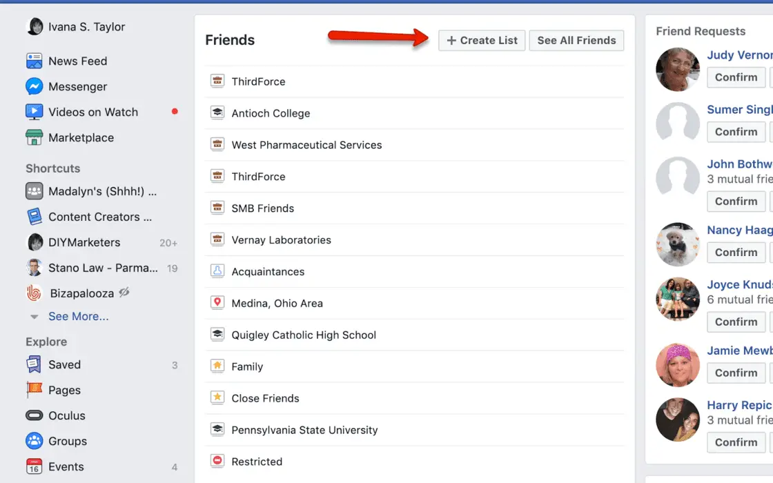 How To Create a Friend List In Facebook Chat