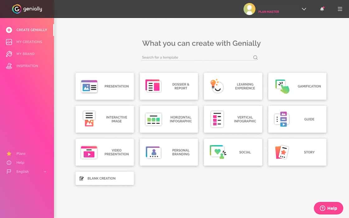 Genial.ly Infographic Maker