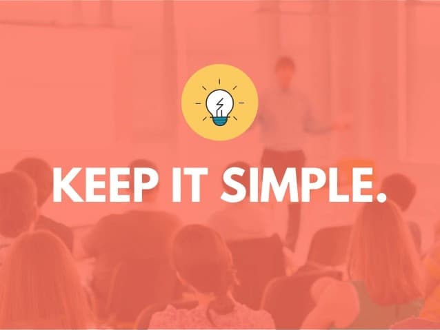 presentation outline - good slide