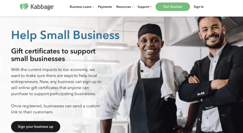 kabbage help small business crisis marketing  strategy