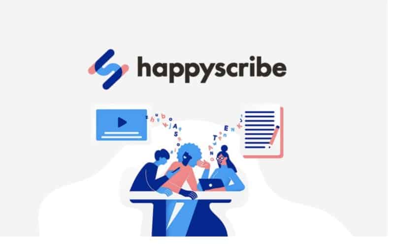 happyscribe audio and video transcription tool