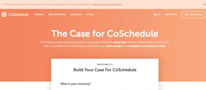 coschedule example of value-added branding