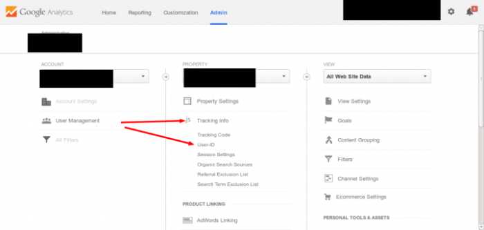 what data is google analytics unable to track? Grab user data by going to user management