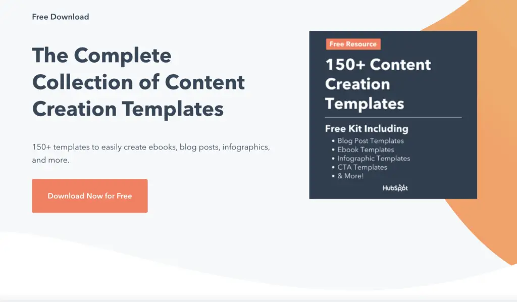 content creation template lead magnet