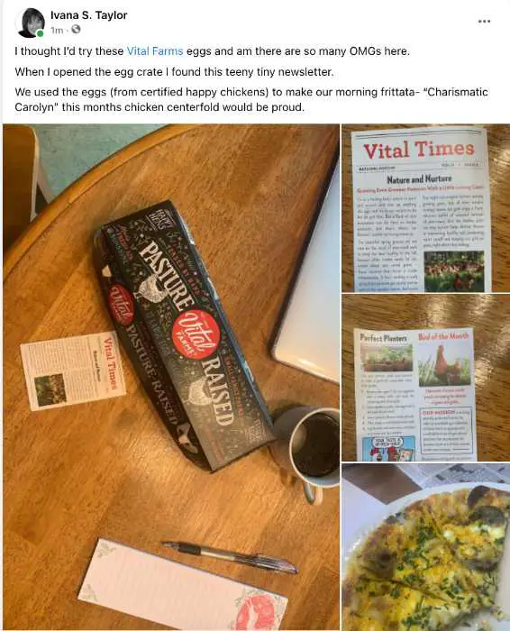 facebook post about viral farms package marketing ideas for commodities