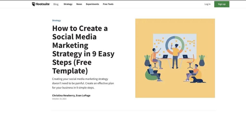 How to Create a Social Media Marketing Strategy [Template]