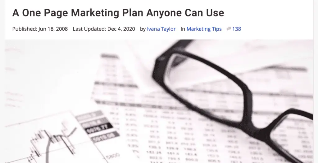 21 Free Marketing Plan Templates