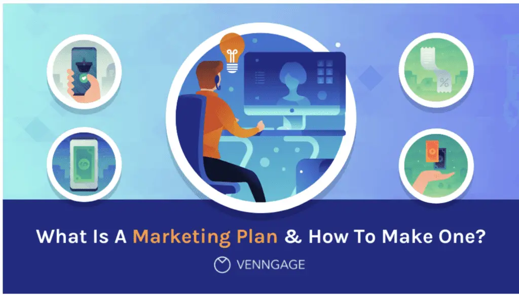 how to make a marketing plan from Venngage