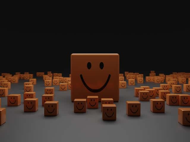 happy face blocks