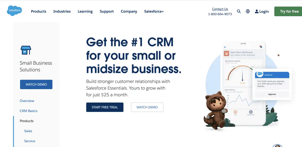 salesforce essentials - crms for consultants