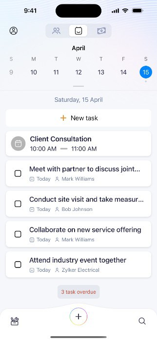 Zoho solo screenshot