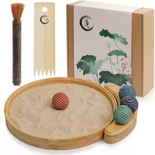 Japanese Zen Garden Kit for Desk