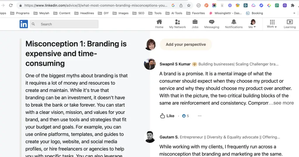 Unleashing the Power of LinkedIn Collaborative Articles: A Comprehensive Guide 5 Screenshot 2023 11 07 at 7.12.49 AM