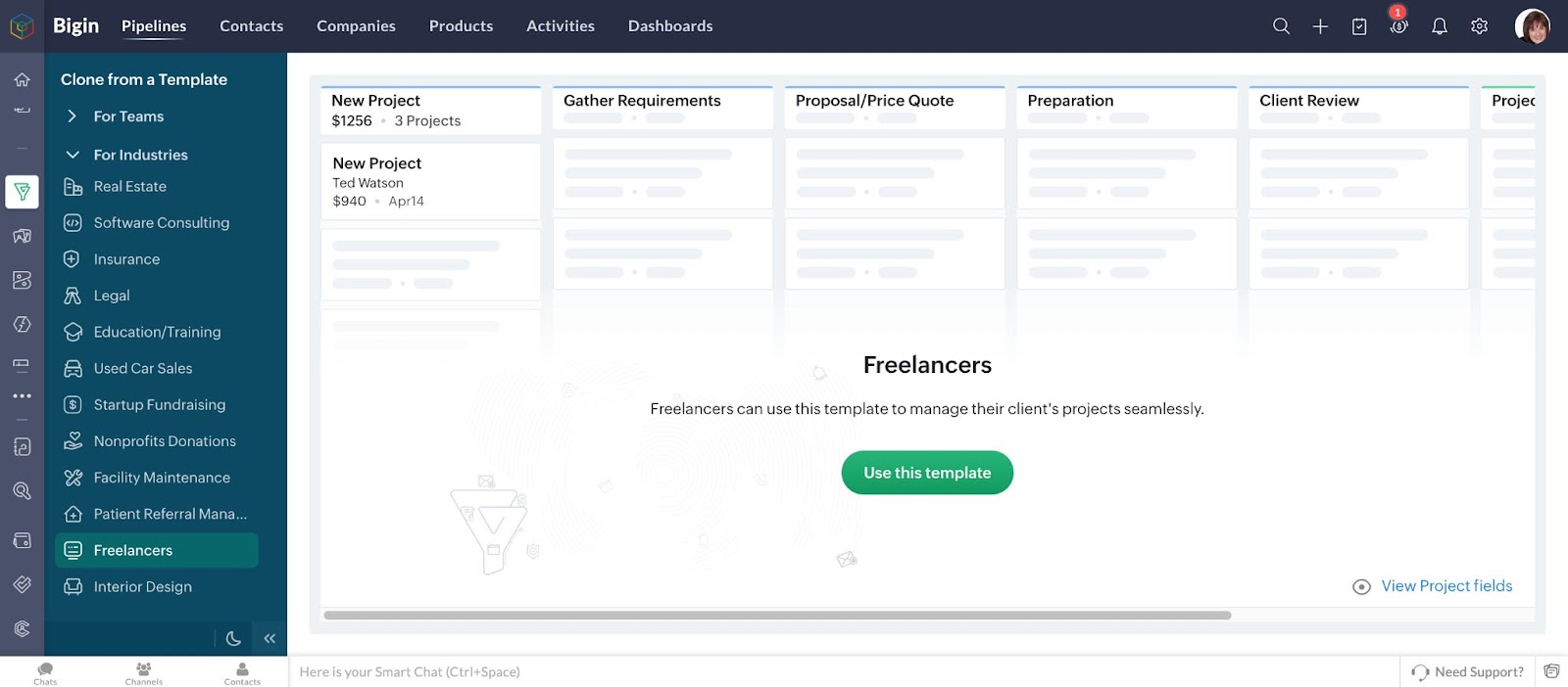 Use Zoho Bigin to Turn Spreadsheets into a Sales Pipeline That Closes Deals 6 Zoho Bigin - sales pipeline templates