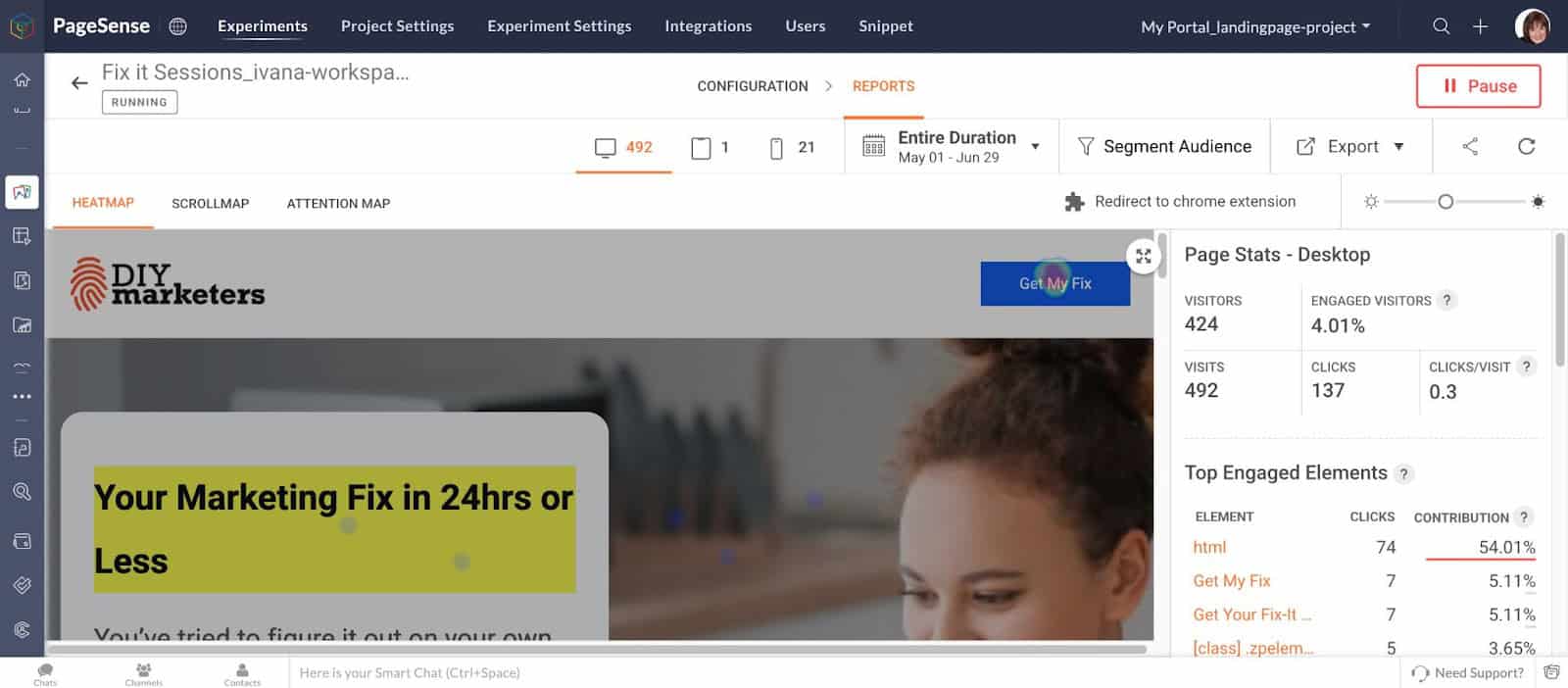Build a Zoho Website That Works as Hard as You Do 10 zoho pagesense heatmap