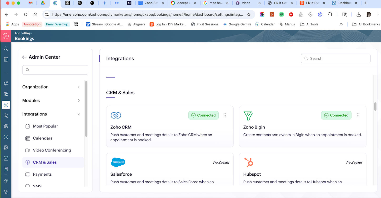 How to Use Zoho Bookings to Make Money from Meetings 9 zoho bookings integrate with other apps