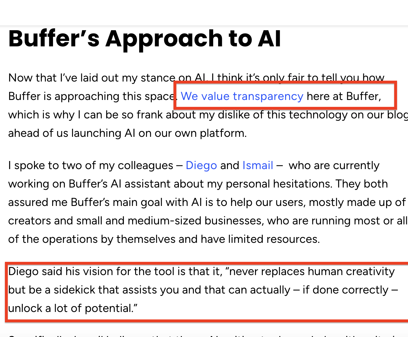 Buffers AI