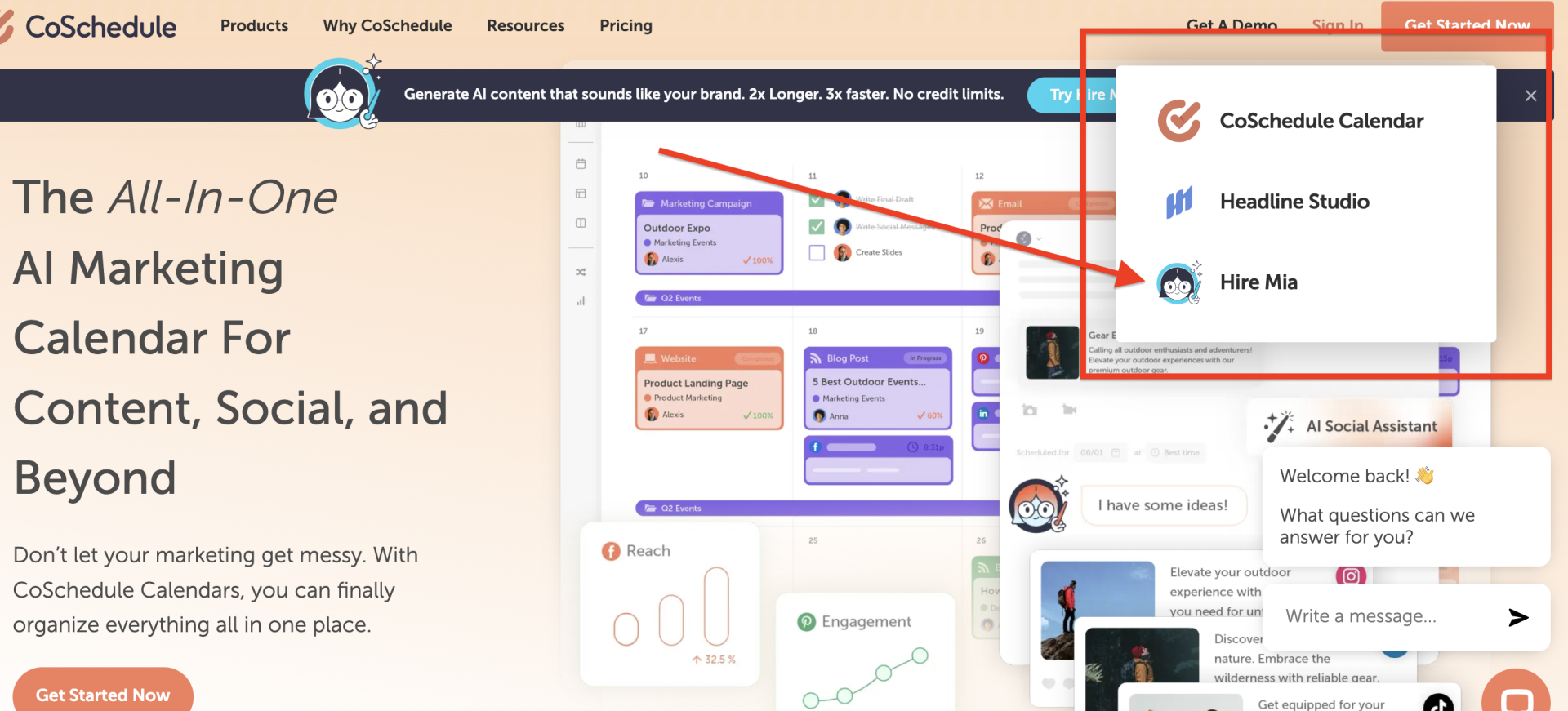 Buffer vs Co Schedule - CoSchedule AI Assistant