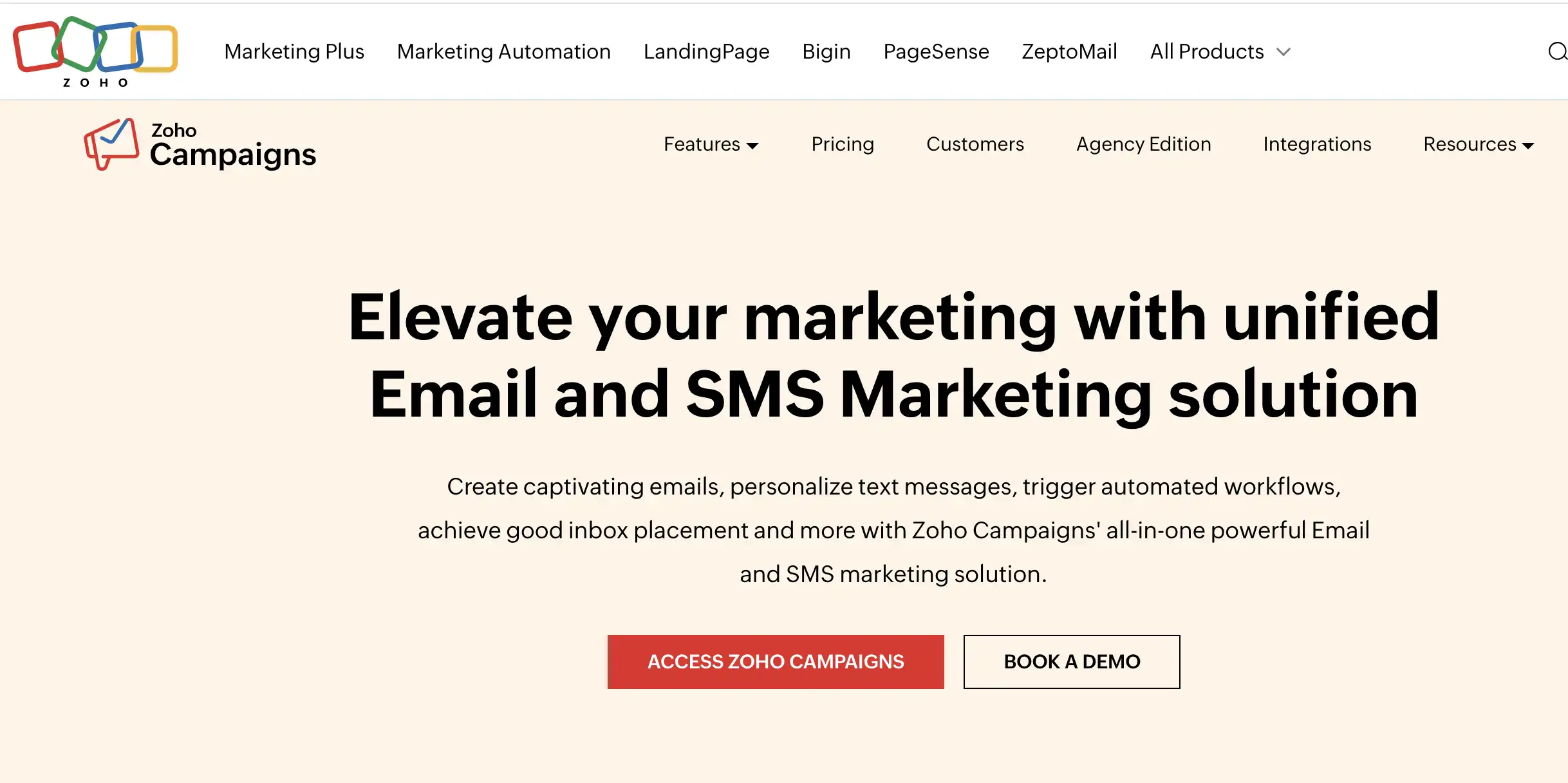 Email marketing software | Zoho Campaigns