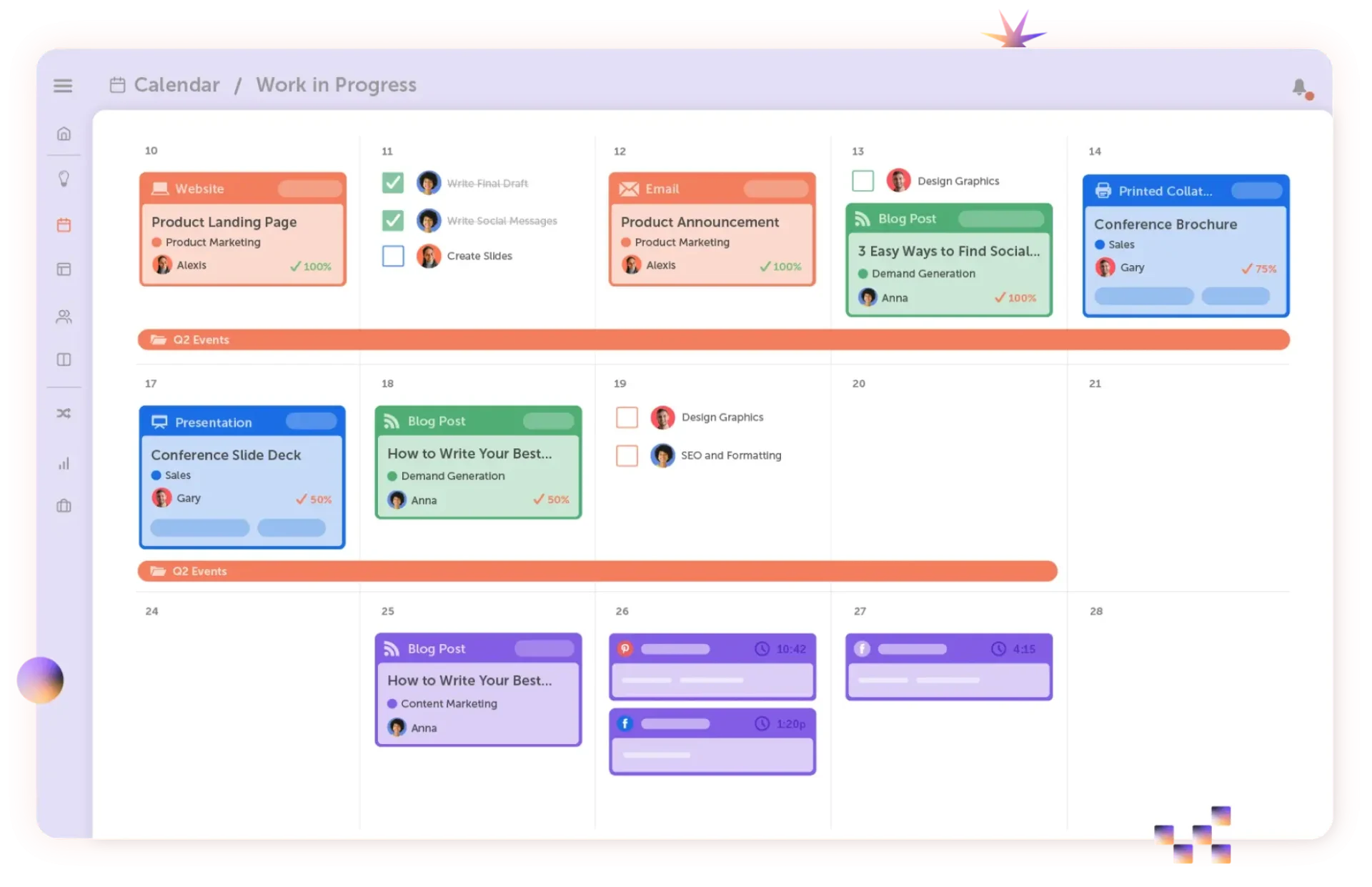 coschedule vs buffer - coschedule calendar