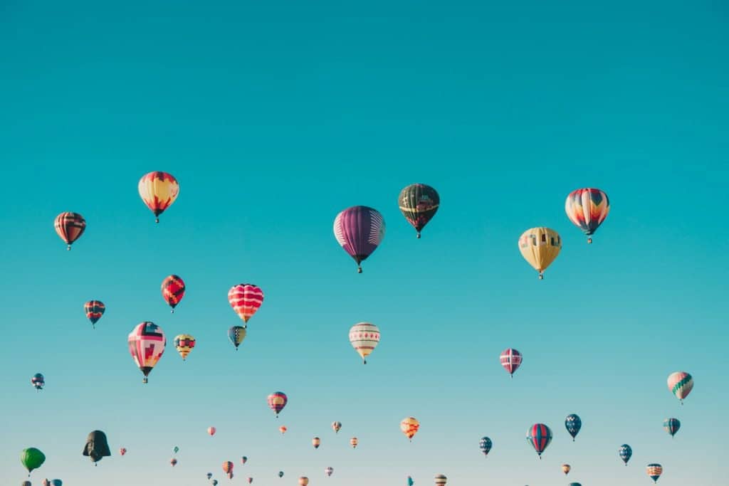 assorted-color hot air balloons during daytime counterintuitive marketing advice