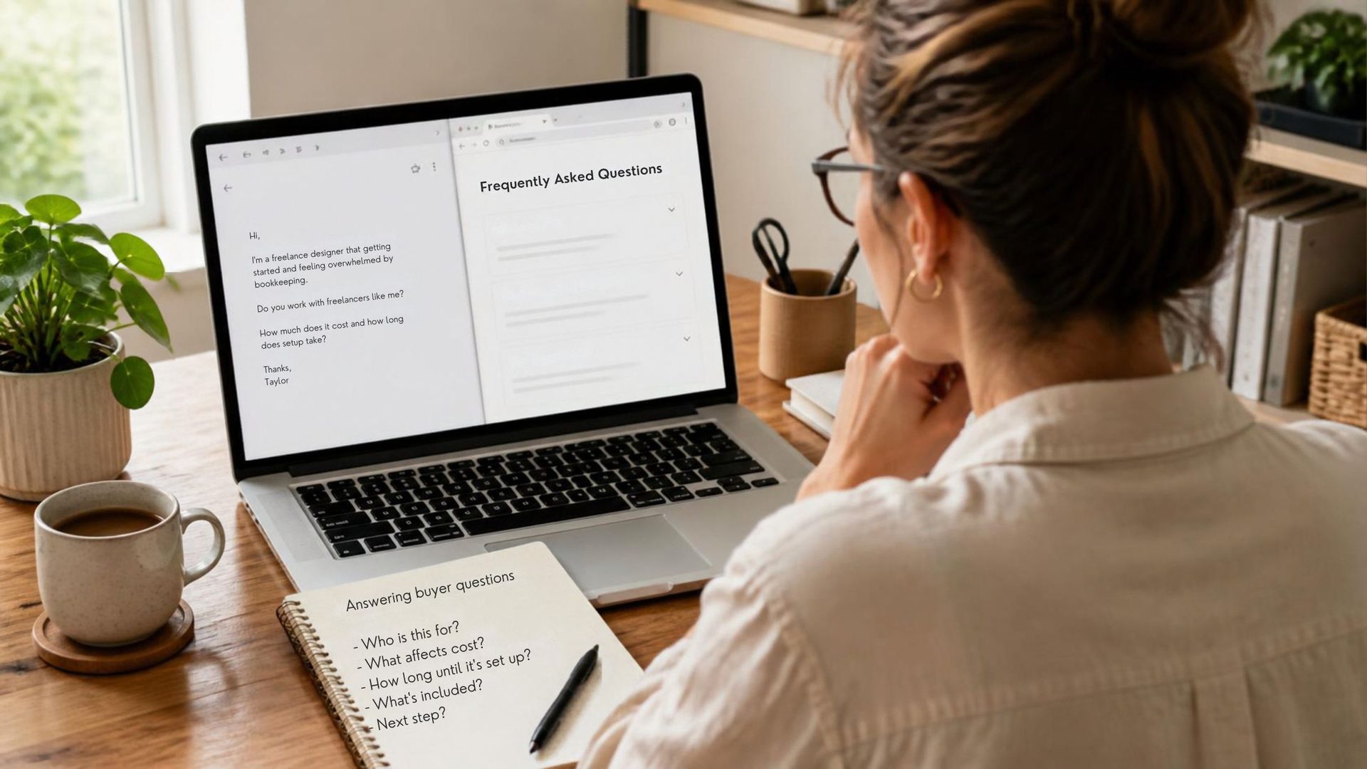 marketing ideas - answer questions