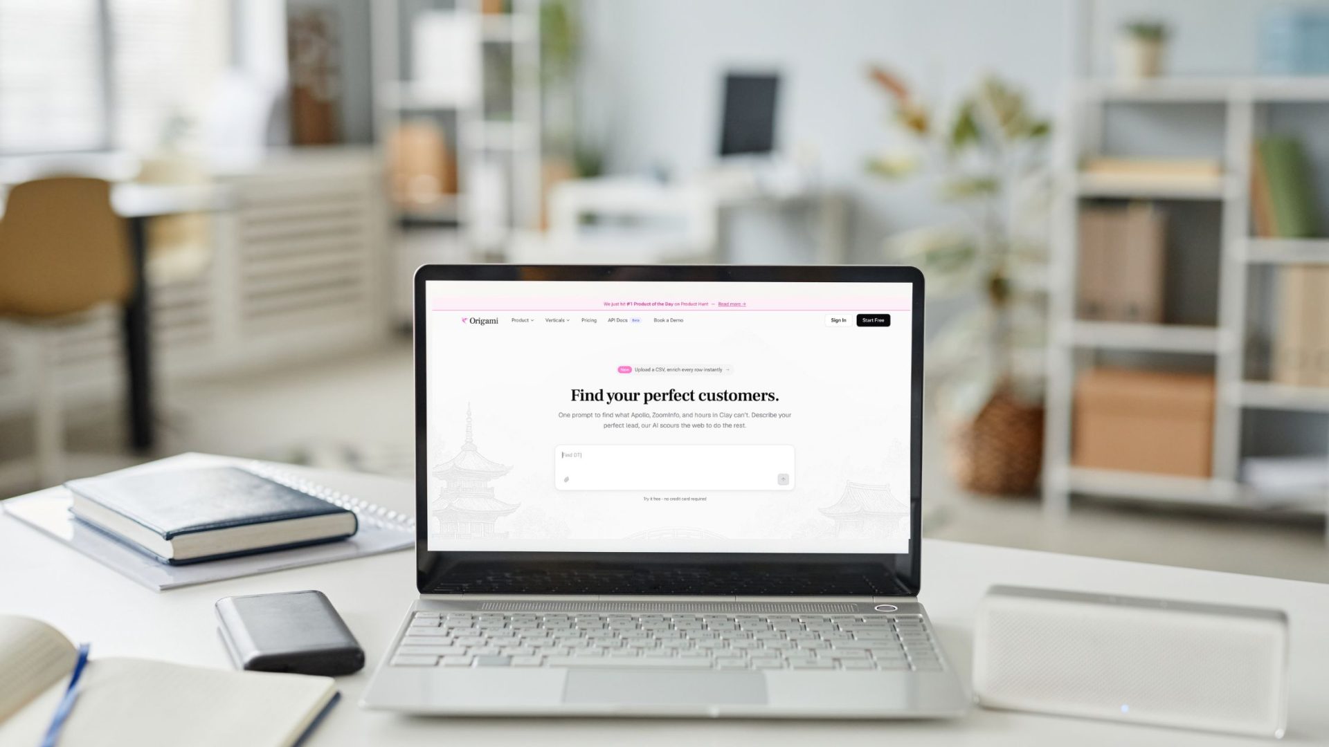 origami lead generation tool