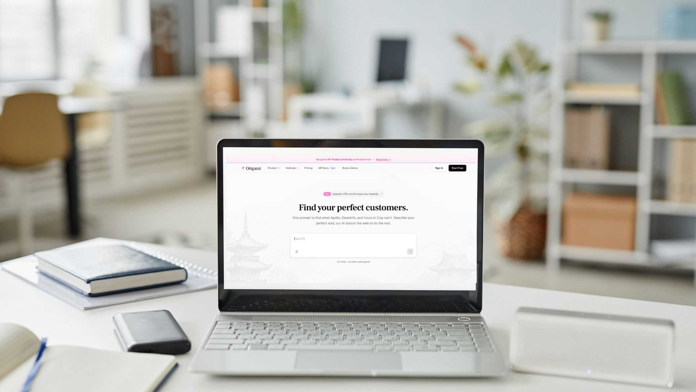 origami lead generation tool